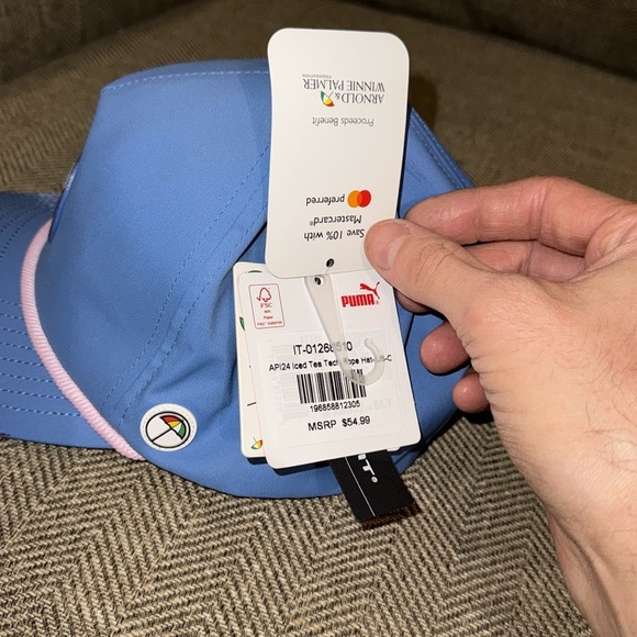 NWT Arnold Palmer Invitational Puma Ice Tea Rope Flexfit Adjustable Hat Cap - Picture 7 of 16